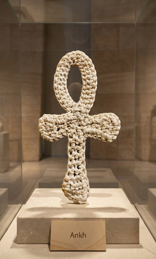 Ankh Key of Life — Free Exclusive Egyptian Crochet Pattern by Nile Yarn